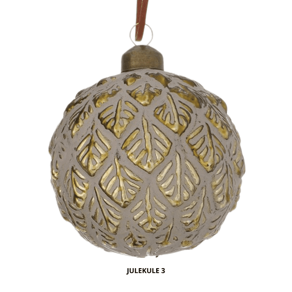 Hovedbilde Malio gull, julekule 3