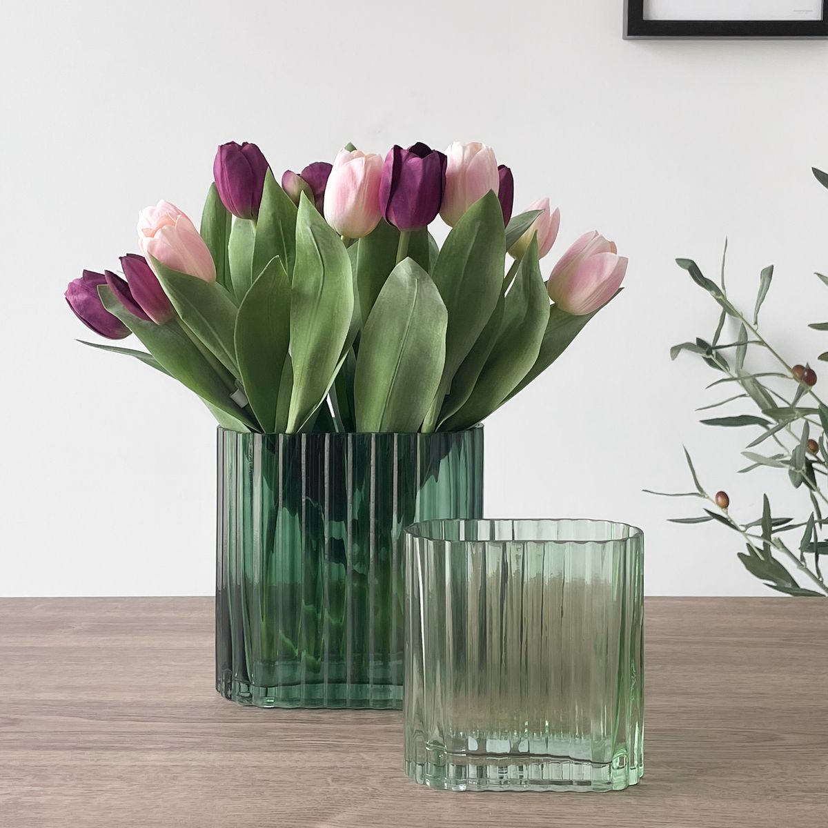 Sissel vase, sett 2 stk