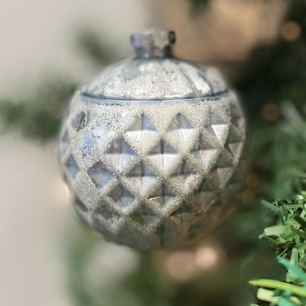Hovedbilde Frizz blå, julekule 1