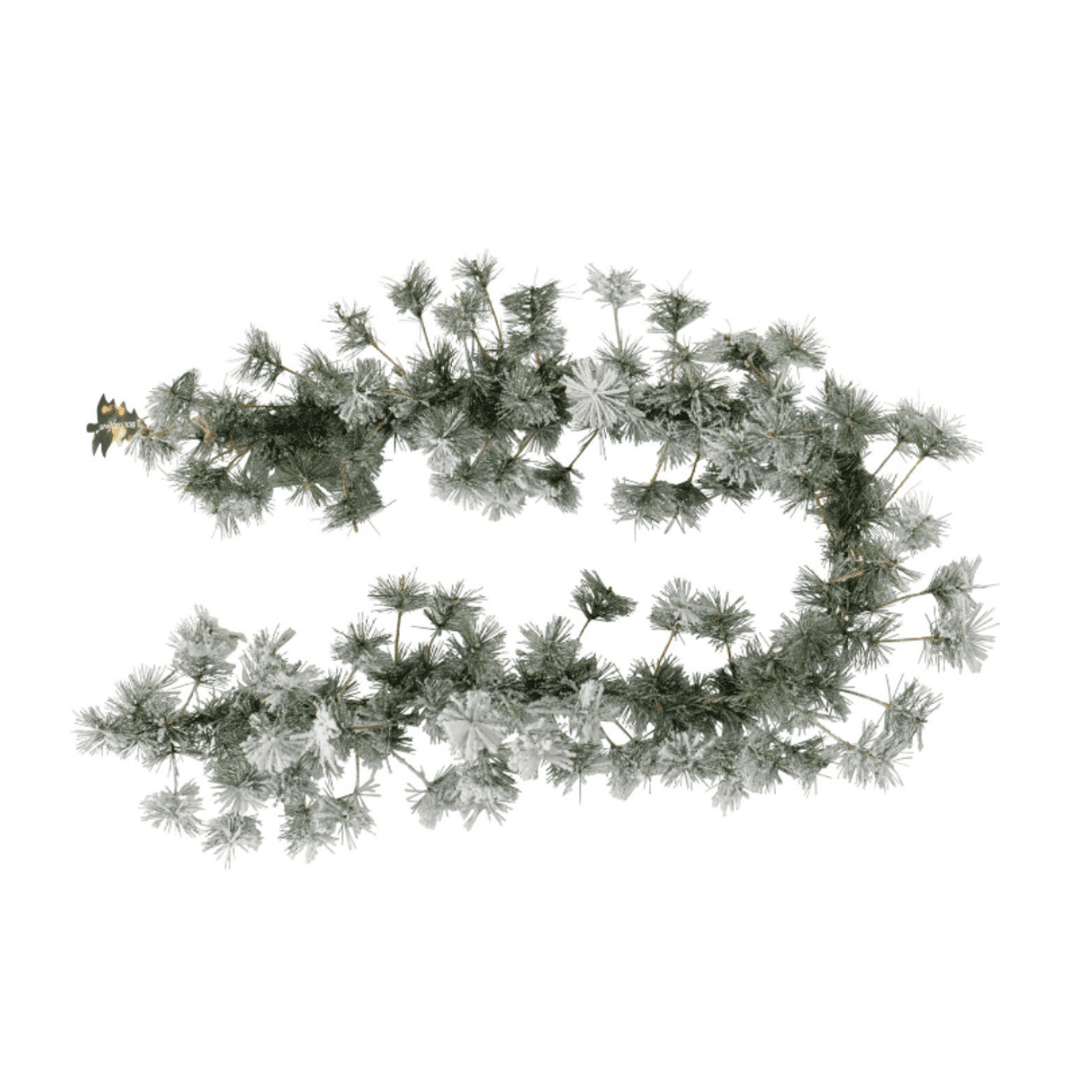 Girlander med snø
